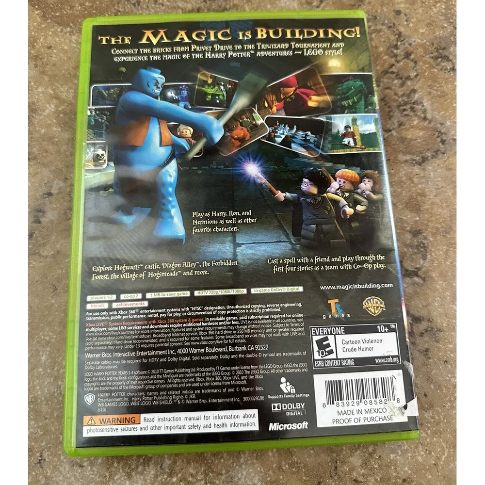 LEGO Harry Potter: Years 1-4 XBox 360